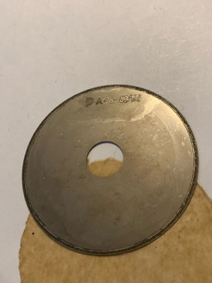 Diamond cutting disc like new