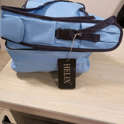 Crossbody bag new turquoise durable material for cyclists