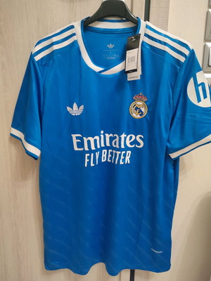 Real Madrid Third 2025/2026 Jersey Large Size new with Aeroready