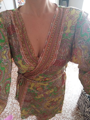 Shein colorful dress, size M