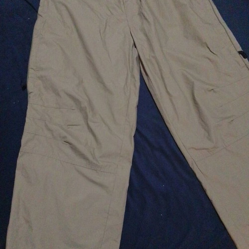 Men's Pants XL like new, beige, Italian with zipper pockets