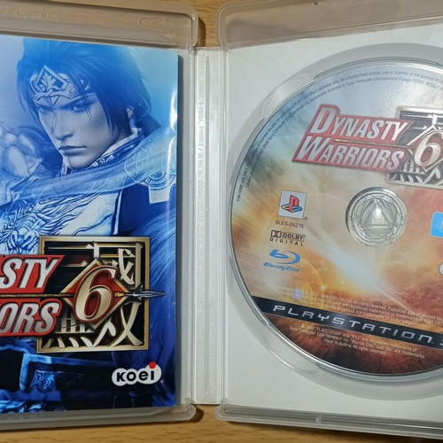 Dynasty Warriors 6 PS3 used, complete and functional