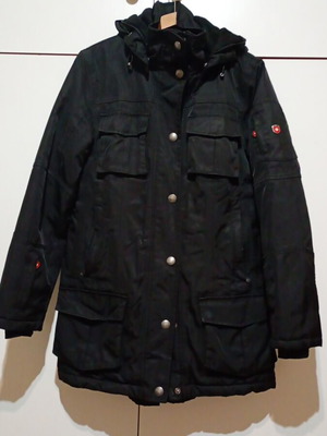Wellensteyn Schneezauber parka jacket size S new, black