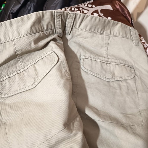 Men's corduroy pants, beige