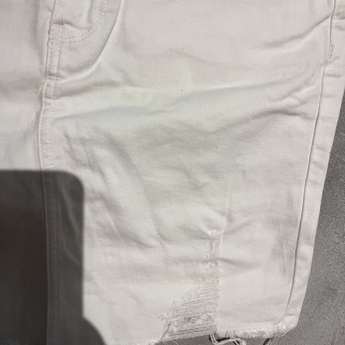 Mini denim skirt white, like new, size M 38 10