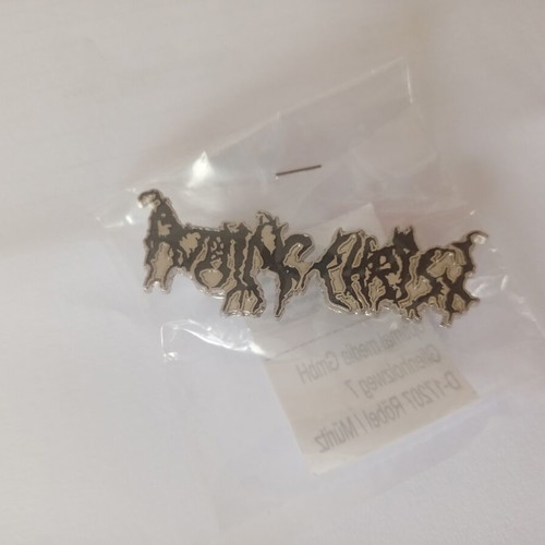 Rotting Christ Pin new, silver color