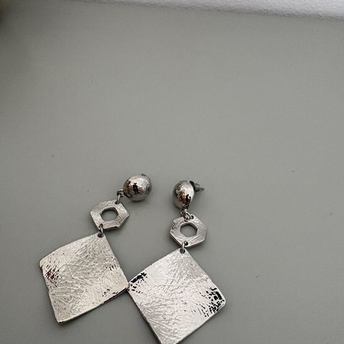 Dangling silver earrings new