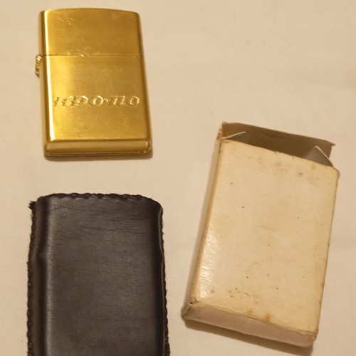 Vintage Zippo Προπο lighter unused with case