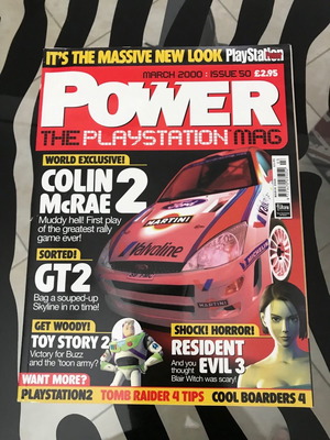Power The Playstation Mag #50 March 2000 used