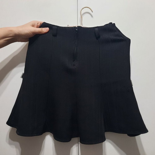 Girls' skirt black like new, size 14 years, 164 cm