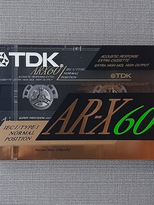 TDK AR-X60ES σφραγισμένη κασέτα