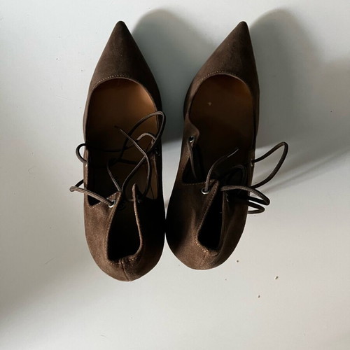 Migato pumps with brown laces size 37 new