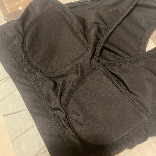 Sports Bra black like new, padded, fits XS and S
