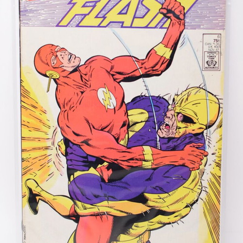 The Flash #6 comic used, DC Comics 1987