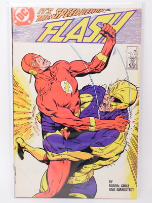 The Flash #6 comic used, DC Comics 1987