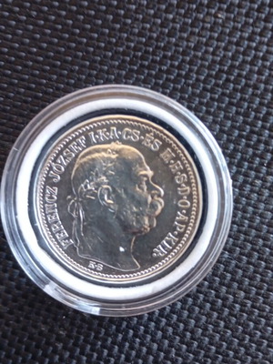 Silver coin Hungarian korona 1915 like new