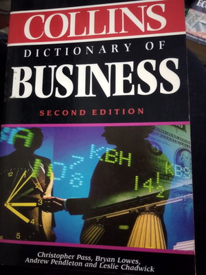 Collins Dictionary of Business used, English business dictionary
