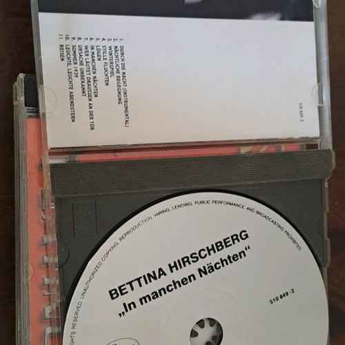Bettina Hirschberg CD like new, authentic