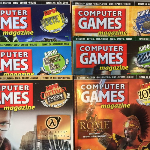 Computer Games magazine used, 17 issues