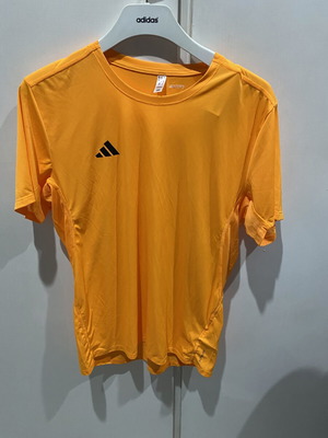 Adidas Adizero Essential tee new, orange, size M