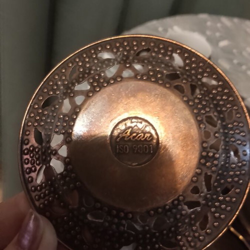 Traditional Ottoman Style Coffee Serving Set used, copper