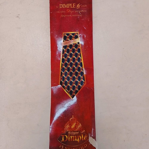 Dimple collectible tie like new