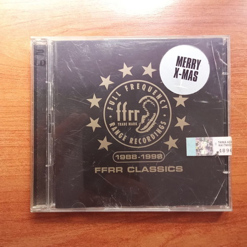 FFRR Classics 1988-1998 double CD used, techno rave 1990s