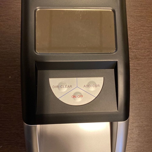 ICS ic-2190 counterfeit bill detector used