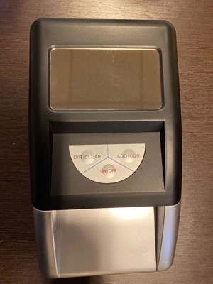 ICS ic-2190 counterfeit bill detector used