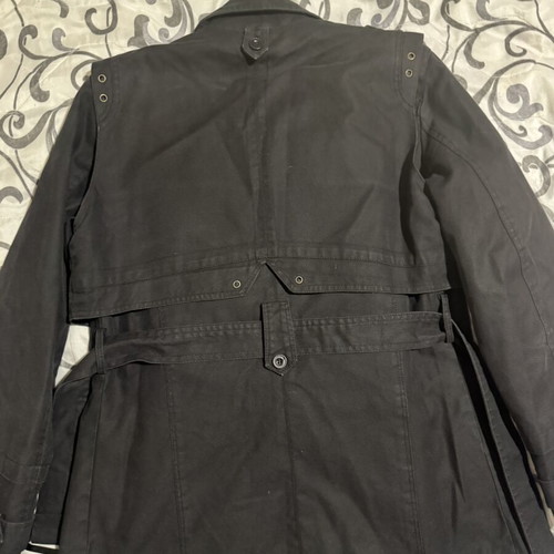 Men's Jacket with Denim Look black, like new, size S
