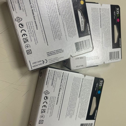 HP 934XL / 935XL Original Sealed Ink Cartridges Set of 7