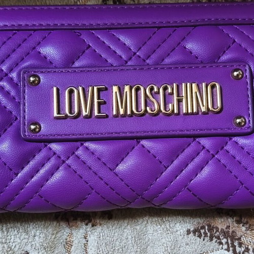 Love Moschino wallet new, purple