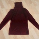 Bubblegun burgundy blouse