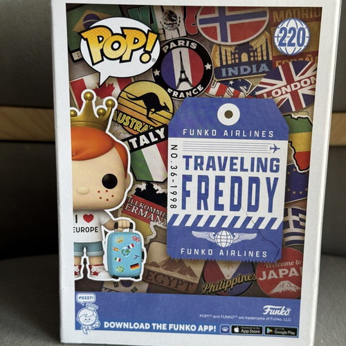 Funko Pop Traveling Freddy 220 Funko Store Exclusive καινούργιο