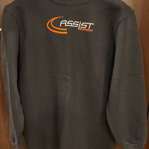 Assist Sportswear black sweatshirt size L like new