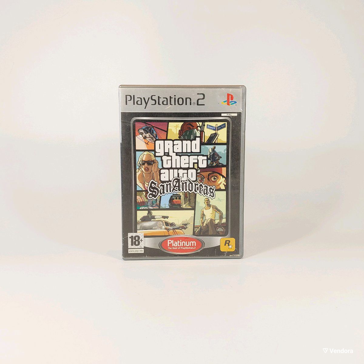 PlayStation 2 PS2 - Grand Theft Auto San Andreas - Platinum