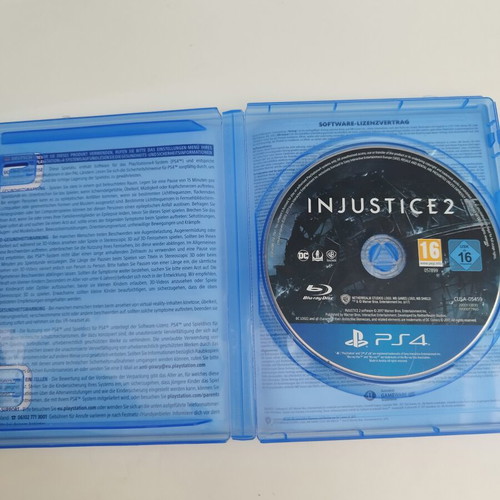 Injustice 2 PlayStation 4 game used