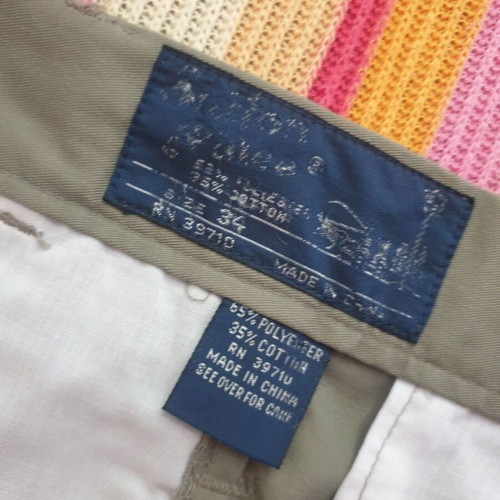 Sutton Place men's shorts khaki new, size 34