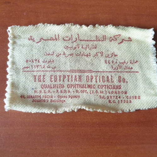 Prewar myopia and astigmatism glasses with case used