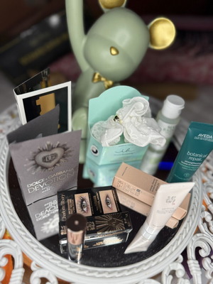 Beauty & Personal Care Basket with Charlotte Tilbury, Dolce & Gabbana, Aveda