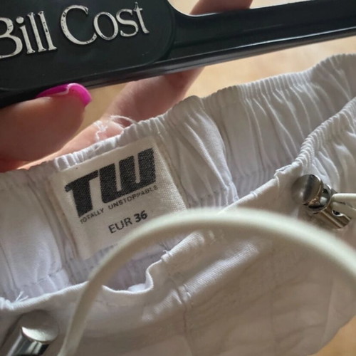 Cargo pants white like new, size S by Tally Weijl
