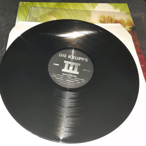 Die Krupps Odyssey Of The Mind (III) LP like new, metal
