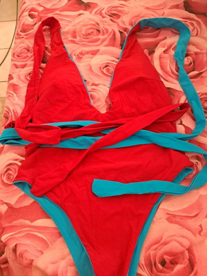 Multifunctional one-piece swimsuit new reversible size M