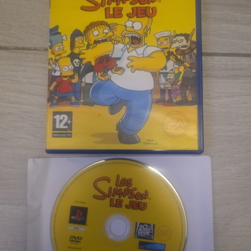 The Simpsons The Game PlayStation 2 used without manual