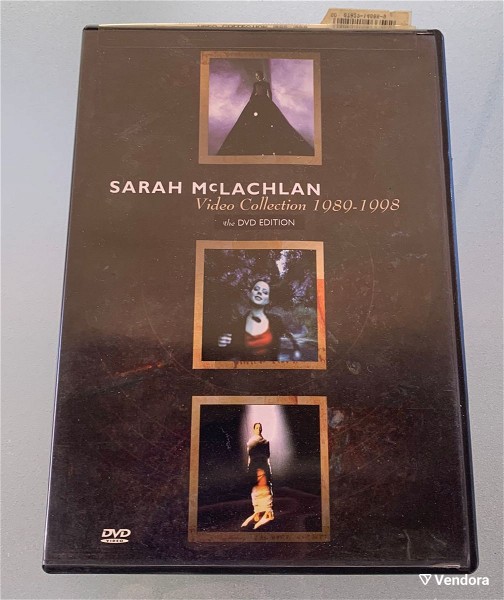  Sarah McLachlan video collection 1989-1998 dvd