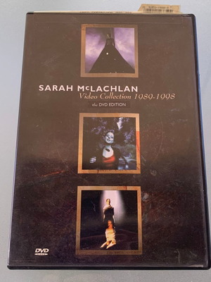 Sarah McLachlan Video Collection 1989-1998 DVD in very good condition