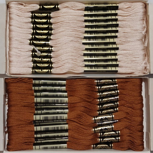 DMC Embroidery Floss New, Set of 24 Skeins