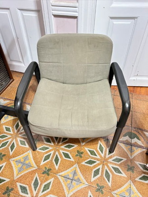 Sato armchairs used, 2 with armrests 2 without