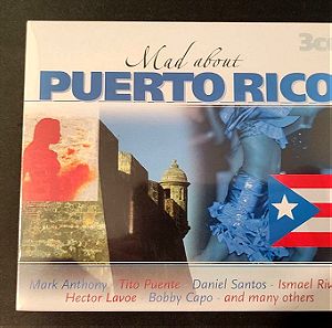 Mad about PUERTO RICO - ΣΦΡΑΓΙΣΜΕΝΗ συλλογή 3 CD