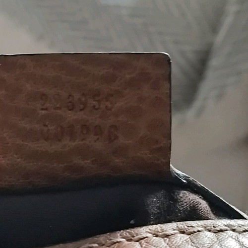 Gucci New Pelham large shoulder bag like new brown